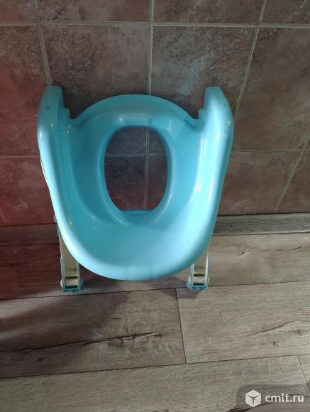 Сидушка для туалета на ступеньках и без ступенек насадка. Фото 3.