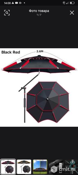 Зонт для рыбалки. Фото 1.