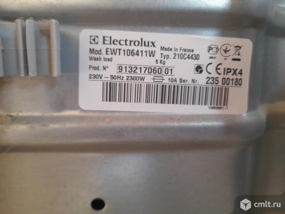 Стиральная машина Electrolux. Фото 6.