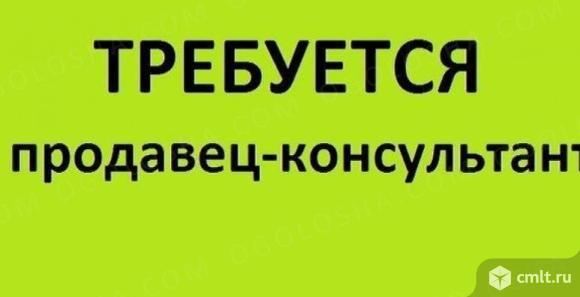 Продавец-консультант требуется на работу.