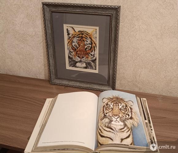 Готовая вышивка крестом. Фото 1.