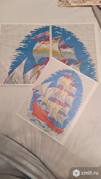 Схемы для вышивки крестом, Парусник. Фото 8.