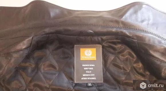 Кожаная куртка мужская. Фото 4.