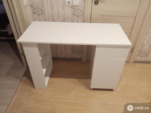 Стол письменный школьный компьютерный 78х50х110 см бу. Фото 1.