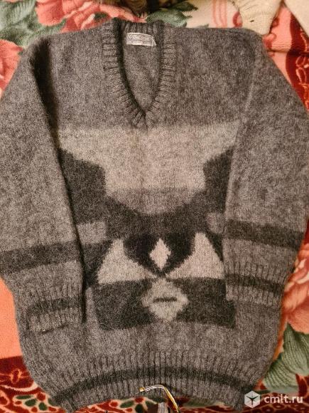 Джемпер мужской мохер. В отличном состоянии. Размер 56-58.. Фото 1.