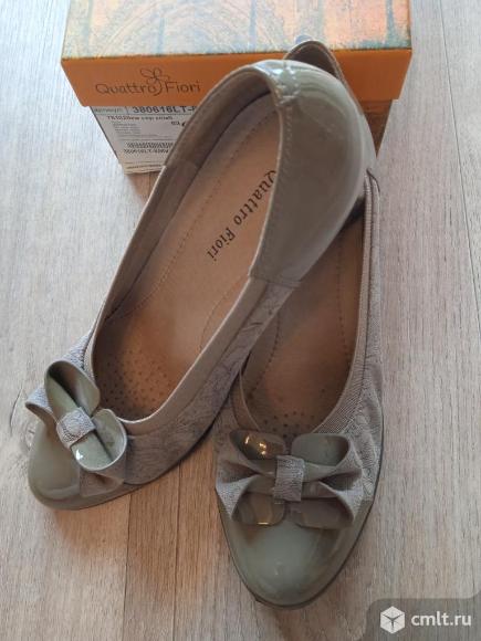 Туфли натуральная кожа. Фото 1.