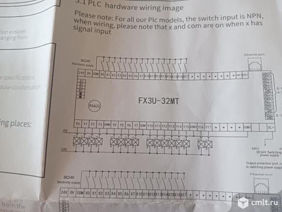 Аналог ПЛК Mitsubishi Electric FX3U. Фото 2.