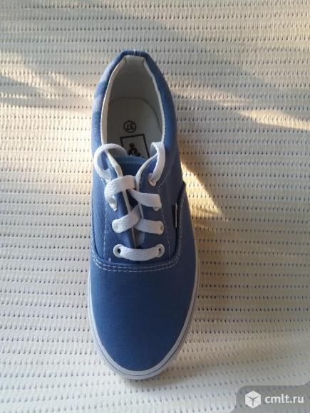 Кеды Vans женские, р. 35-40, новые, цв. голубой, 950 р. Фото 3.