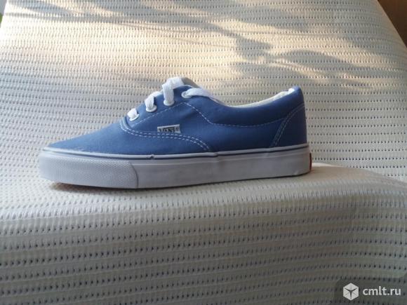 Кеды Vans женские, р. 35-40, новые, цв. голубой, 950 р. Фото 1.