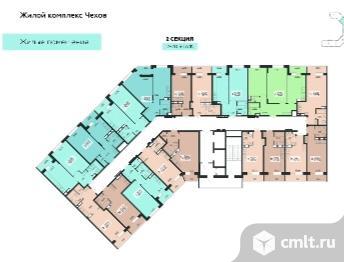 1-комнатная квартира 34,5 кв.м. Фото 4.