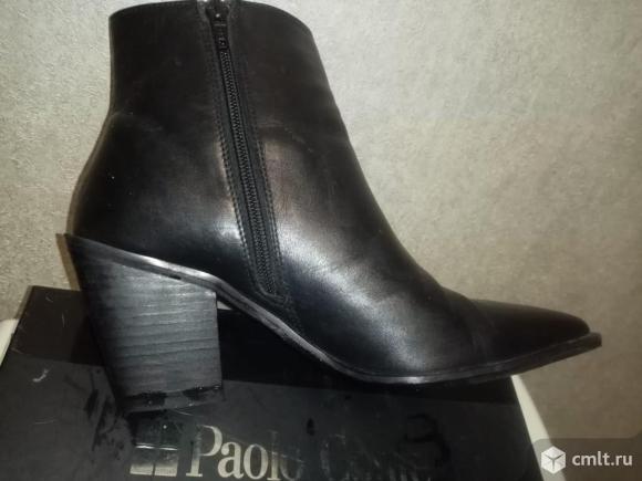 Продаю ботинки на устойчивом каблуке, Германия. Фото 1.