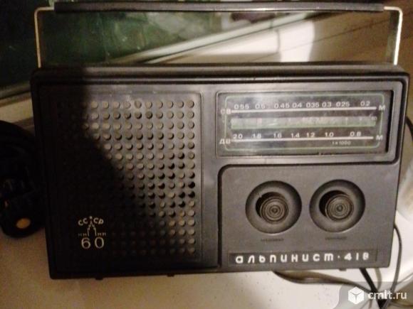Радиоприемник альпинист 406. Фото 1.