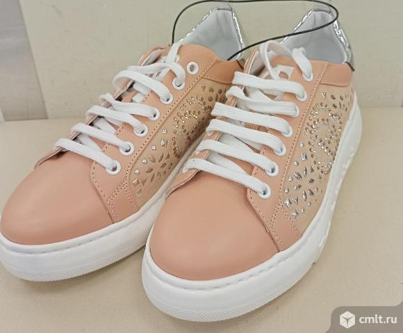 Кеды женские Baldinini 39.5 р. новые. Фото 1.