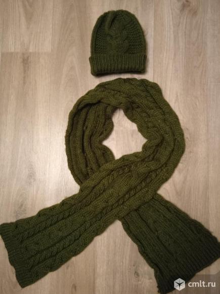 Шапочка и шарфик. Фото 1.