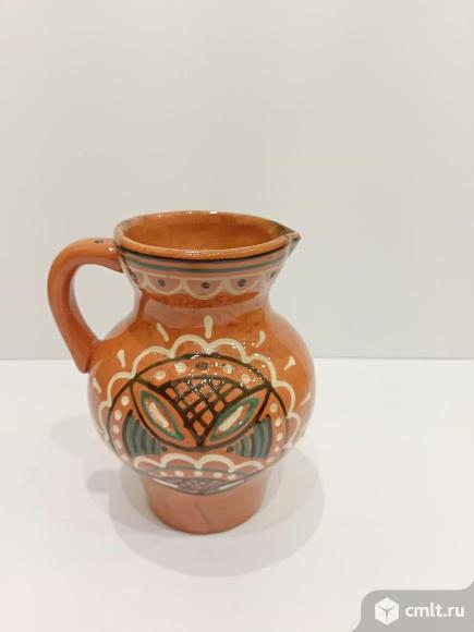 Кувшин 21 см. Майолика. СССР. Фото 1.