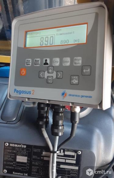 Весы Pegasus на вилочный погрузчик. Фото 1.