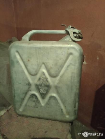 Канистра аллюминевая 20л. Фото 1.
