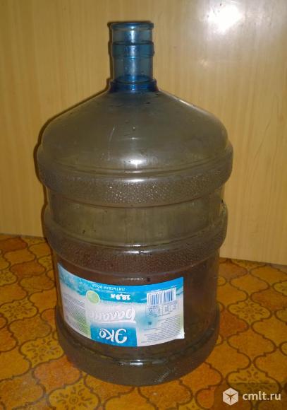 Пэт бутылки 19л. Фото 1.