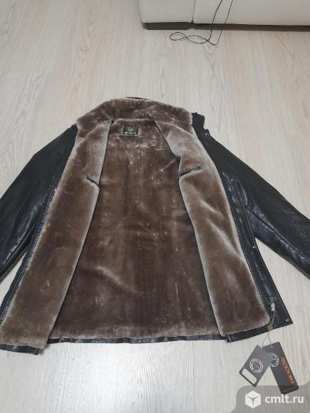 Новая зимняя кожаная куртка. Фото 5.