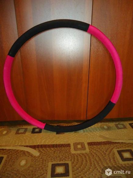 Обруч спортивный утяжеленный. Фото 1.