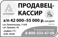 Продавец-Кассир,