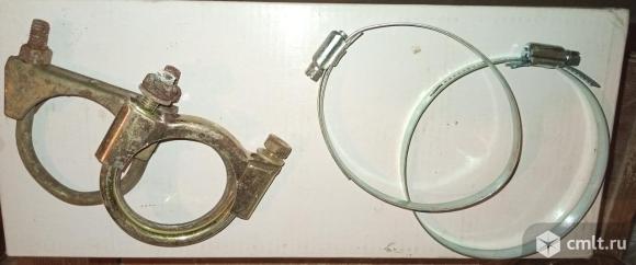 Хомут хомуты для труб 50-120 мм. Фото 1.