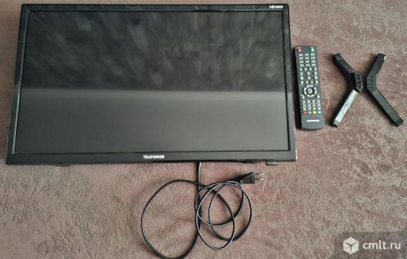 Телевизор LED телевизор Telefunken TF-LED24S18T2 24 дюйма, не смарт. Фото 1.