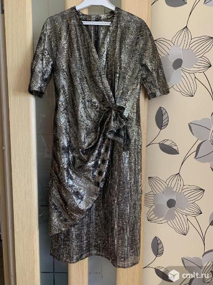 Платья с люрексом, 44-46. Фото 1.