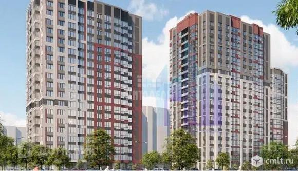 1-комнатная квартира 33,56 кв.м. Фото 1.