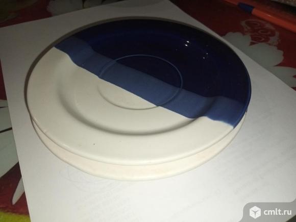 Блюдце 2 шт 150 мм бу. Фото 2.