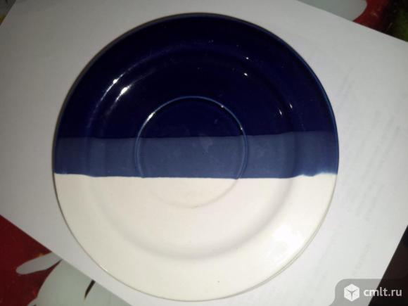Блюдце 2 шт 150 мм бу. Фото 1.