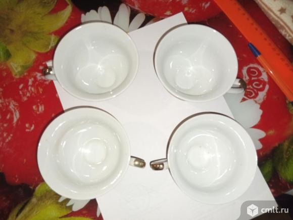 Кружка чашка кофейная 4 шт. Фото 3.