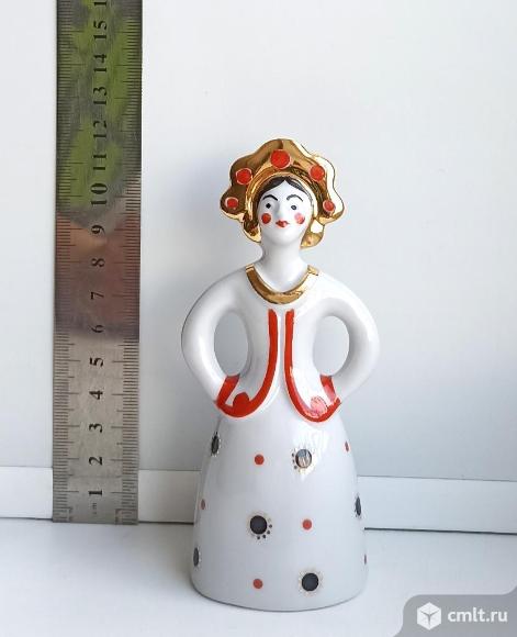 Дулево. Статуэтка матрешка невеста. Фарфор.. Фото 1.