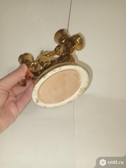 Подсвечник декоративный под 2 свечи  бу. Фото 5.