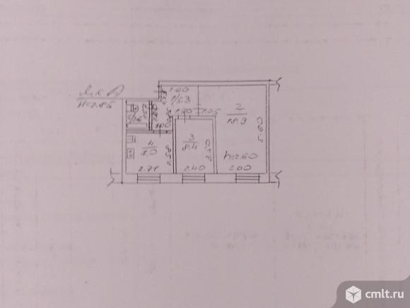 2-комнатная квартира 42,2 кв.м. Фото 1.