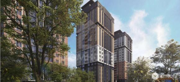 1-комнатная квартира 45,63 кв.м. Фото 1.