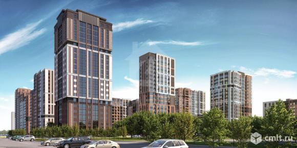 1-комнатная квартира 38,95 кв.м. Фото 1.