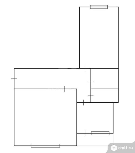 2-комнатная квартира 72 кв.м. Фото 17.