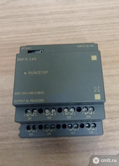Модуль ввода-вывода Siemens Logo DM16 24R 6ed1 055-1nb00-0ba0. Фото 1.
