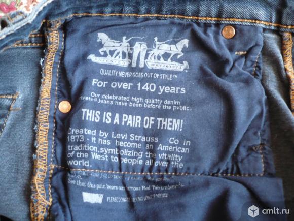 Джинсы Levi's, 511 Standard, Levi Strauss & Co. W 33 L 34. Б/у.. Фото 11.