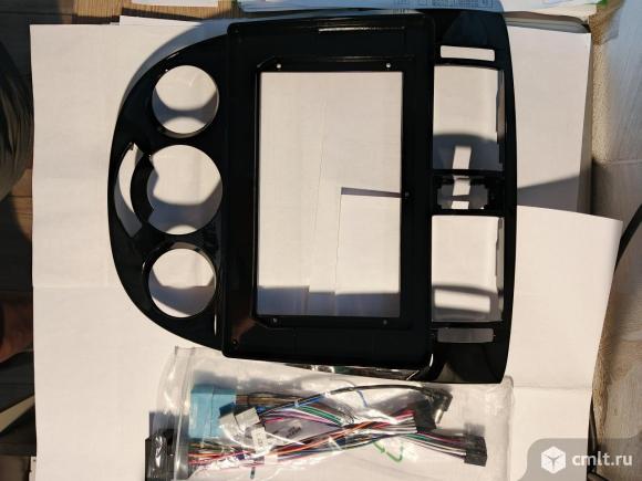 Переходная рамка для магнитолы на Lacetti. Фото 1.