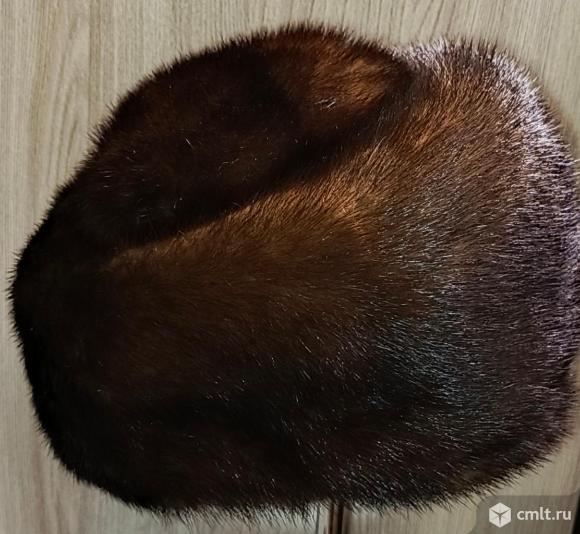Шапка норковая. Фото 1.