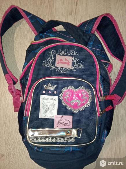 Рюкзак школьный для девочки. Фото 1.