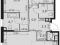 3-комнатная квартира 64,2 кв.м. Фото 2.