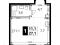 1-комнатная квартира 27,1 кв.м - ЖК "1-й Саларьевский". Фото 1.