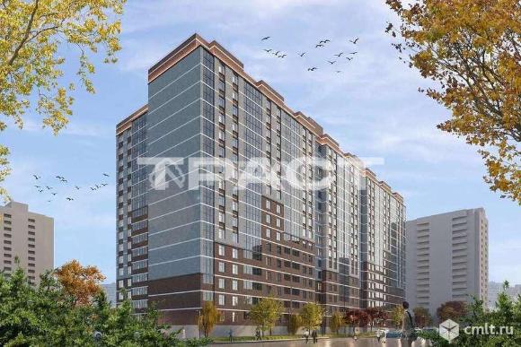 1-комнатная квартира 48,5 кв.м. Фото 1.