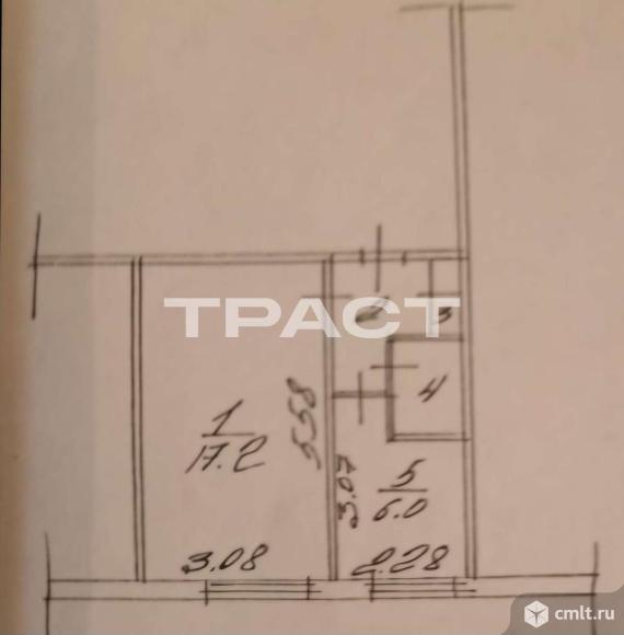 1-комнатная квартира 30,1 кв.м. Фото 9.