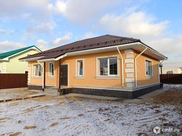 Коттедж 117.8 м2 с террасой на участке 6 сот.Коттедж 117.8 м2 с террасой на участке 6 сот.. Фото 1.