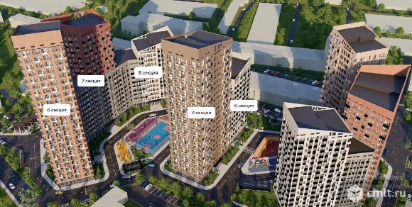 2-комнатная квартира 52,43 кв.м. Фото 1.