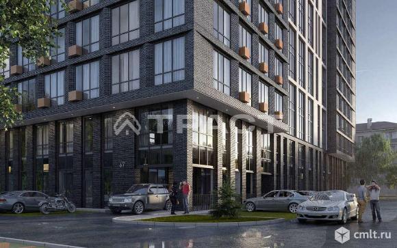 1-комнатная квартира 50,96 кв.м. Фото 1.